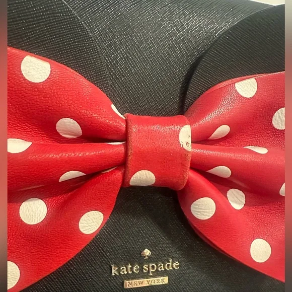 Kate Spade x Disney Minnie Mouse Backpack bow - Picture 2 of 16